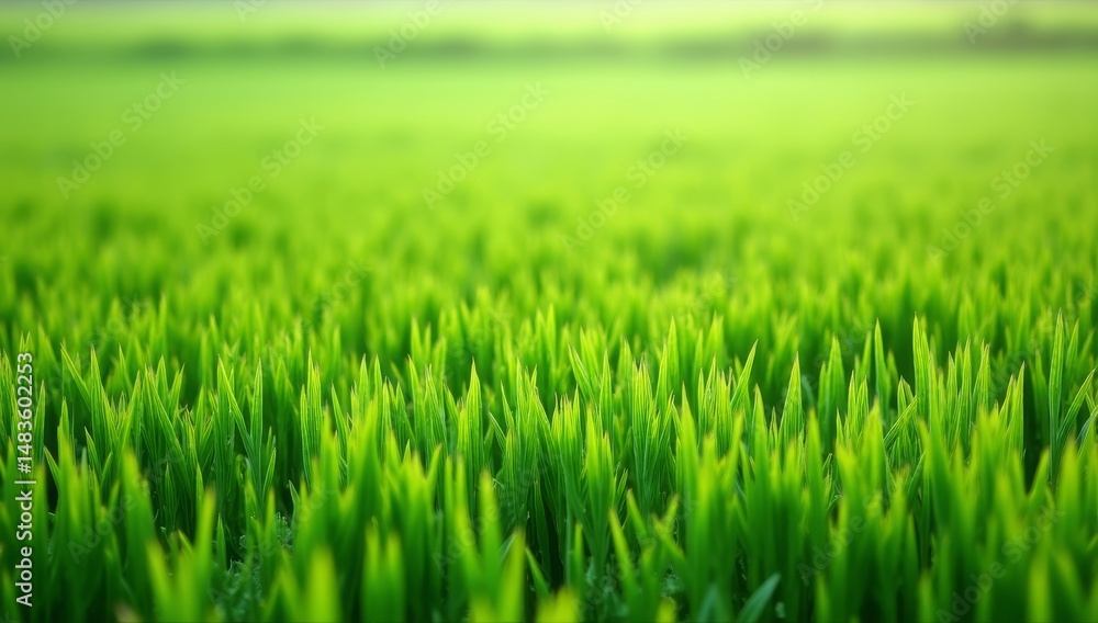 Lush green grass meadow background Lush green grass meadow background