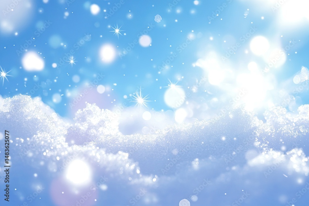 Fototapeta premium Winter wonderland scene