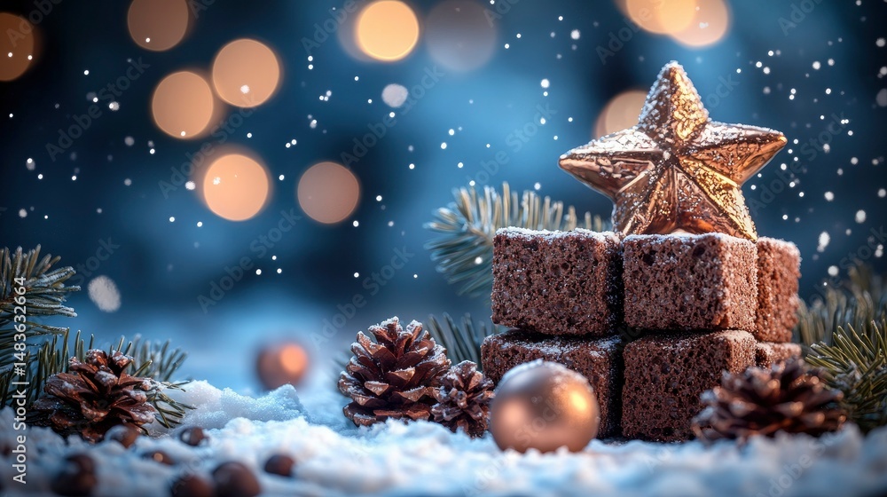 Enchanting Winter Solstice Festive Treats and Starry Night