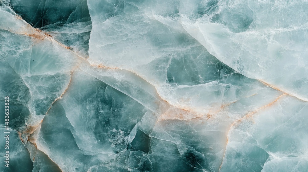 Abstract Teal and Beige Onyx Marble Texture Background
