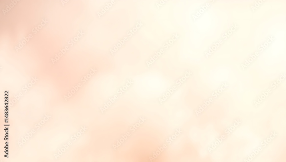 Fototapeta premium Light Peach Background Warmth Subtle Glow For Presentations And Design