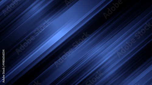 
Modern diagonal blue lines with gradient for banner, poster, web design, cover, background vector