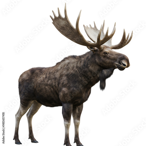 Wallpaper Mural Large Bull Moose with Antlers On Transparent Background


 Torontodigital.ca
