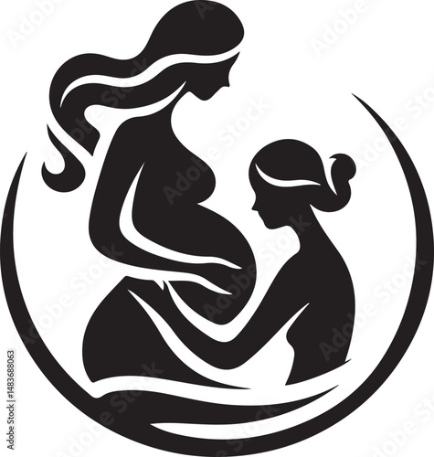   Compassionate Maternity Care Midwife Supporting an Expectant Mother new trendy unique 2025