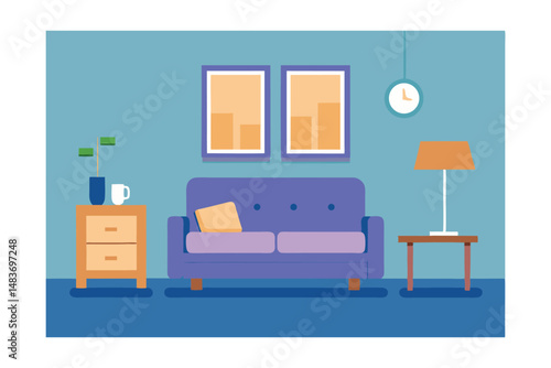 modern living room interior