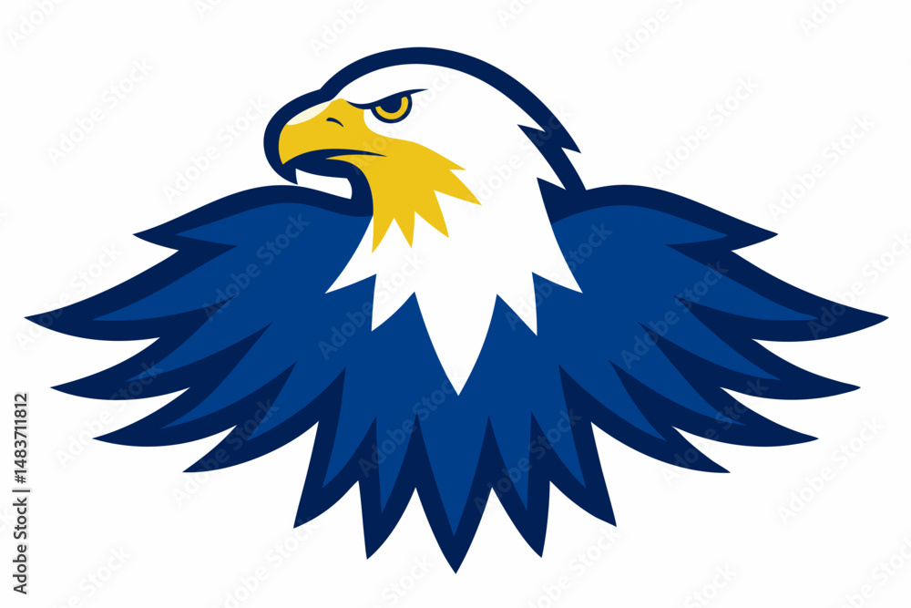 Obraz premium bald eagle vector