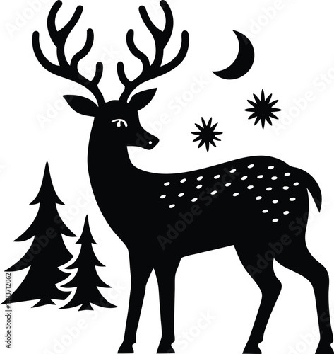 deer in the forest