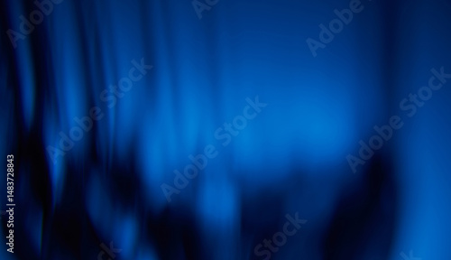 Abstract light leaks on black background with copy space. Studio lens flare bokeh effect.