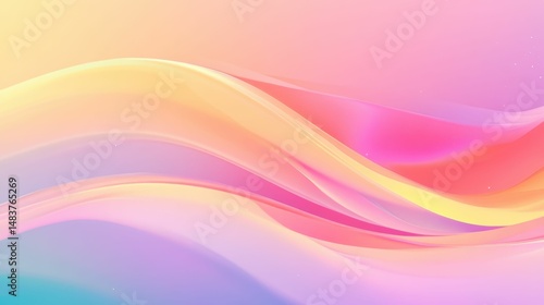 Wallpaper Mural abstract background with delicate pastel textures, artistic style, soft gradients, neutral palette, minimalistic design Torontodigital.ca