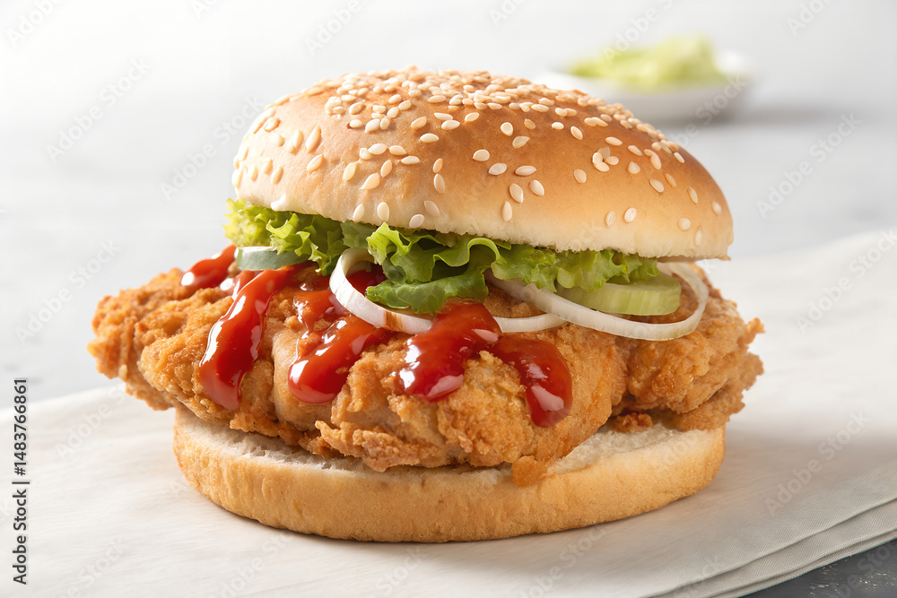 Crispy Fried Chicken Sandwich Crispy Fried Chicken Sandwich