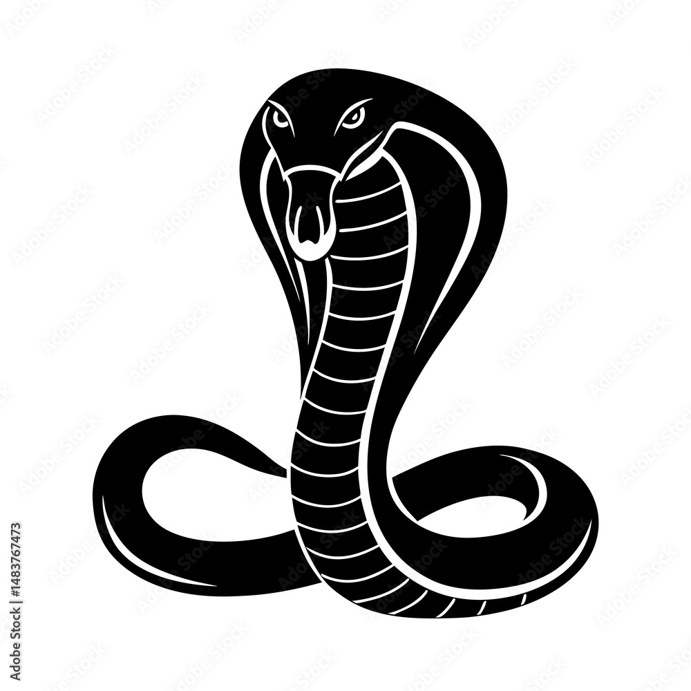 Fototapeta premium snake vector illustration