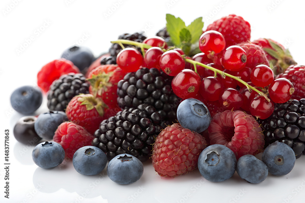 Fresh Mixed Berries Collection Fresh Mixed Berries Collection