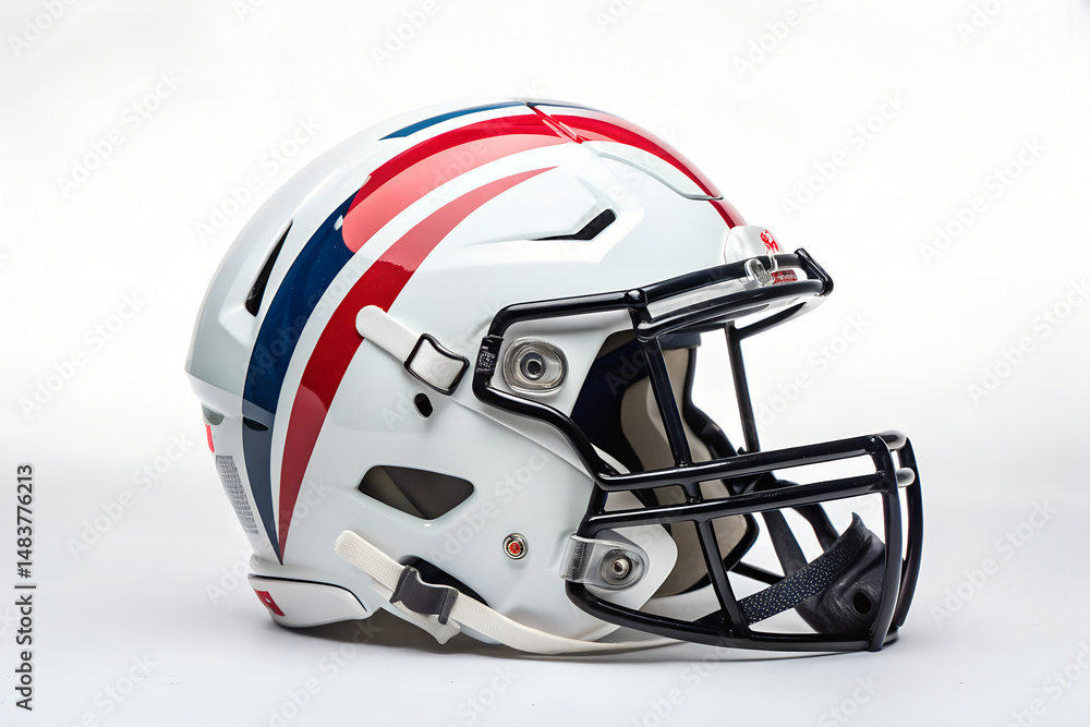 Fototapeta premium Football Helmet with Team Colors