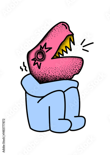 A sense of melancholy is experienced in conjunction with feelings of joy and enthusiasm