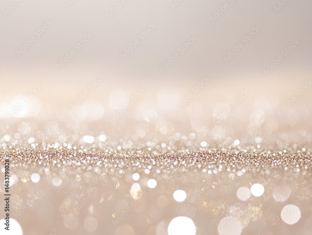 Fototapeta premium Delicate, shimmering, soft, light, bokeh background