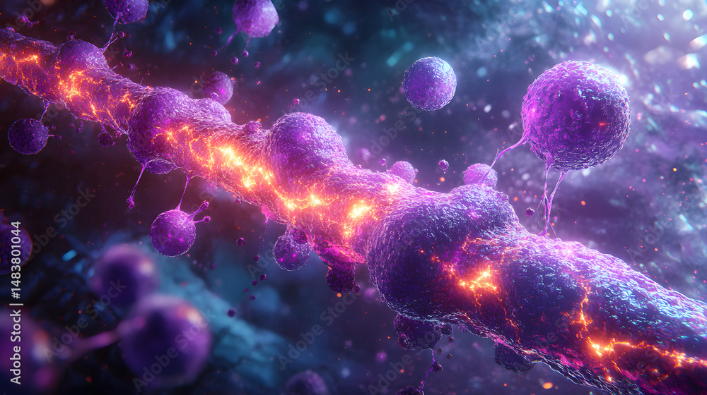 nerve fibers wrapped by B12 molecules nerve fibers wrapped by B12 molecules