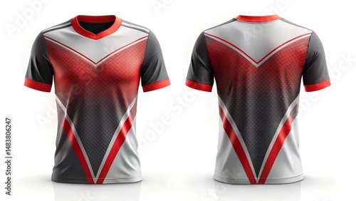 sublimation jersey front and back mockup for vibrant designs