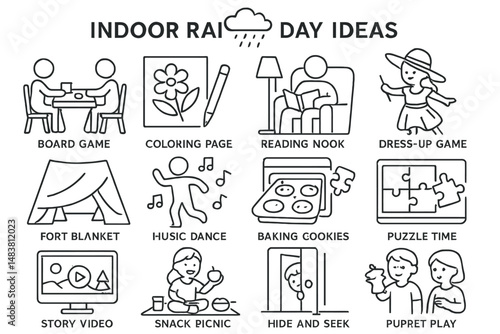 Indoor rainy day activities for kids: creative and fun ideas for all ages