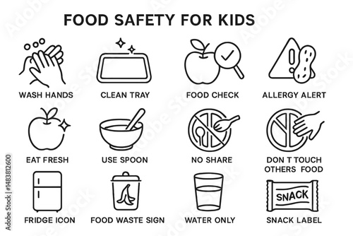 Food safety tips for kids: handwashing, allergies, and more