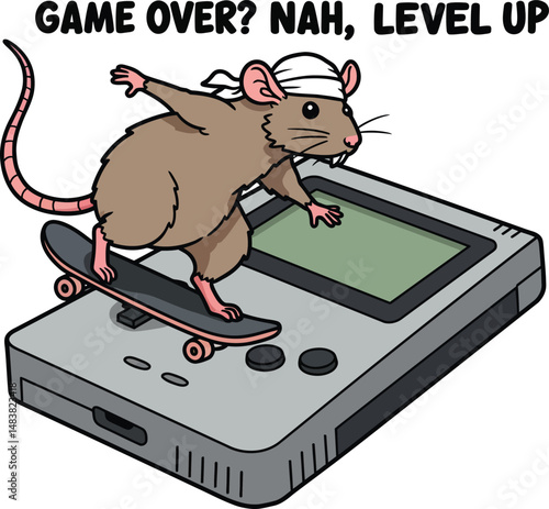 Game over , Nah Level Up