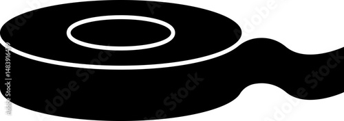 Sellotape, Sealing Tape Icon Symbol