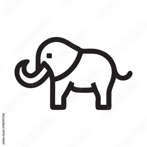american mammoth jackstock vector
