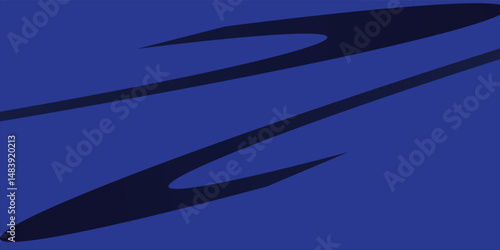 Abstract logo design with blue color gradation.