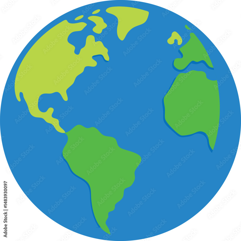 earth globe vector illustration earth globe vector illustration