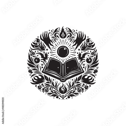 The Book of Shadows Vector (7).eps