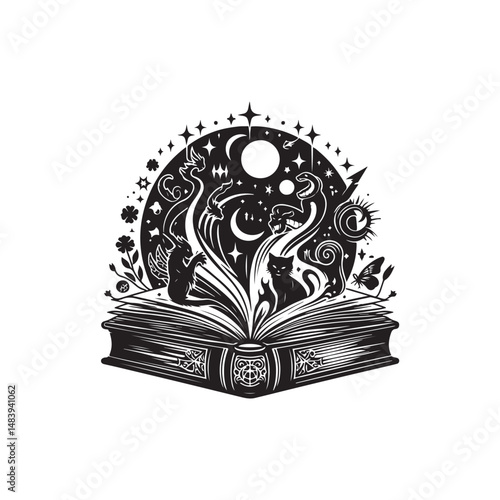The Book of Shadows Vector (8).eps