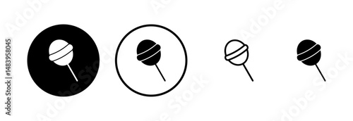 Candy icon logo design. candy sign and symbol.