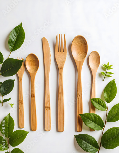 Eco-Friendly Bamboo Cutlery Set