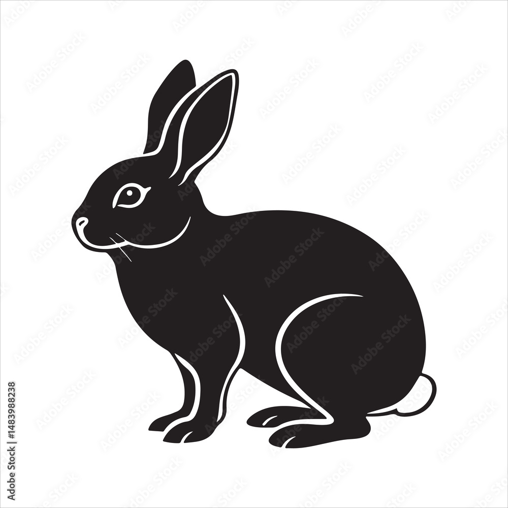 Obraz premium american mammoth jackstock vector