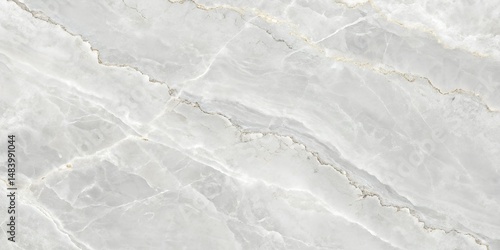 Wallpaper Mural Luxurious polished marble texture in light gray tones with subtle veining design Torontodigital.ca