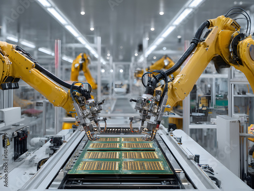 Satellite components assembly in ultra-clean 