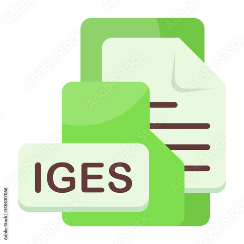 IGES Format Icon