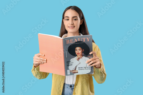 Beautiful young happy woman...