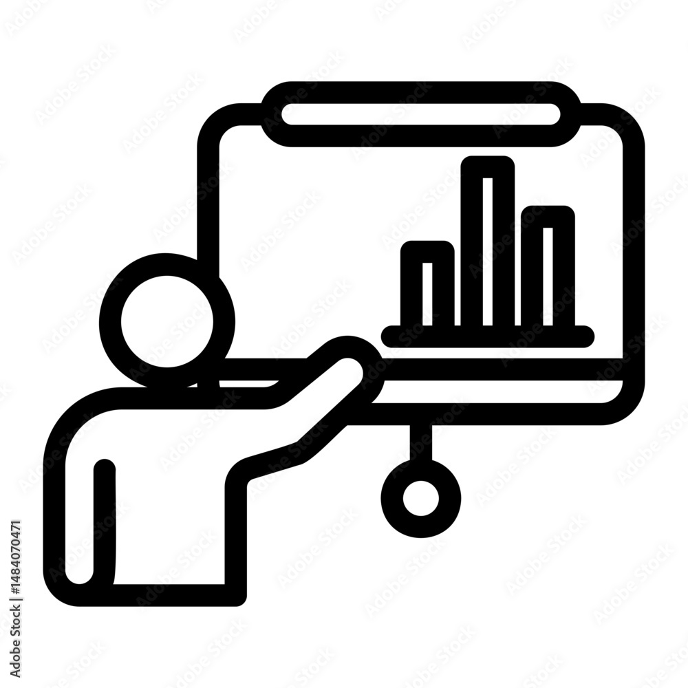 Obraz premium people Line Icon