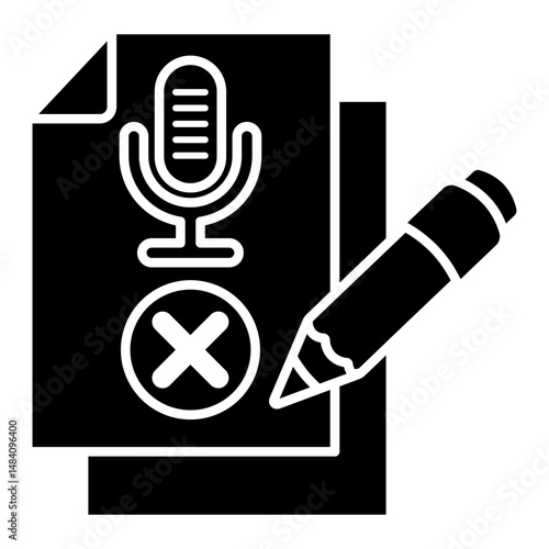 fake news Solid icon