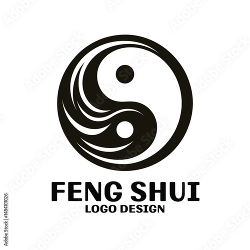 Feng Shui Vector Logo Design