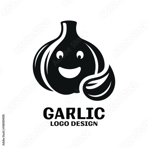 Garlic Vector Logo Design