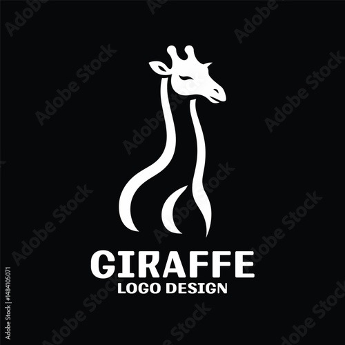 Giraffe Vector Logo Design