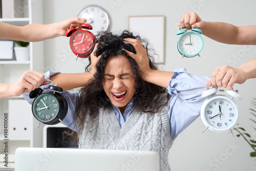 Stressed African-American b...
