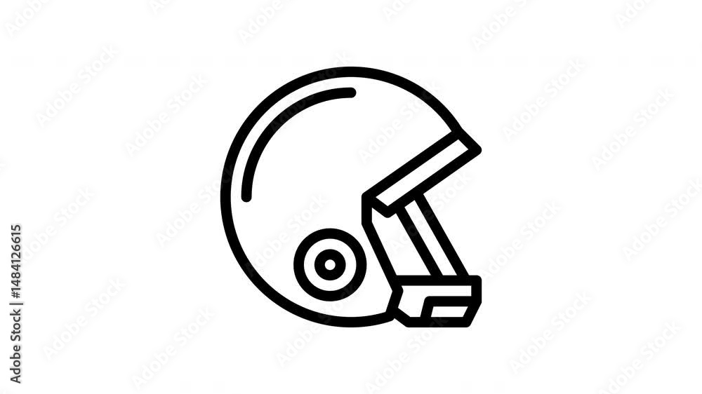 football animated icon football animated icon