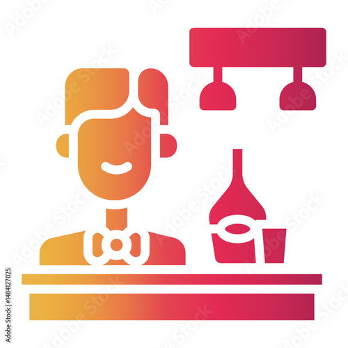 bartender Gradient icon