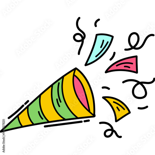 Birthday Doodle Element
