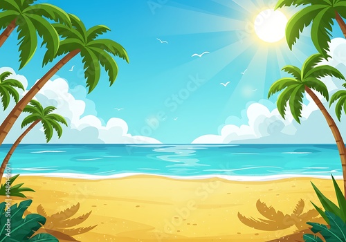 Sun-Kissed Shores