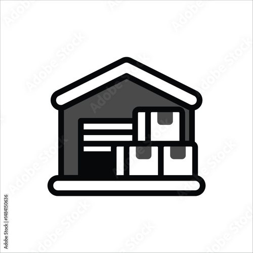 Art & Illustration, factory icon