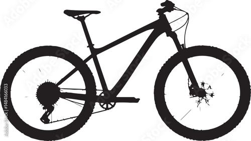 “Mountain Bike Vector Bundle | MTB Clipart, Cycling SVG, Downhill & Trail Biking Silhouettes for T-Shirts