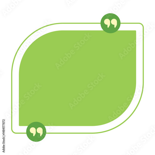 Quotes Text Box Frame